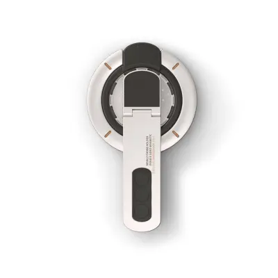 Magnetni prstan in stojalo za telefon – dvojna magnetna 360° rotacija Silver