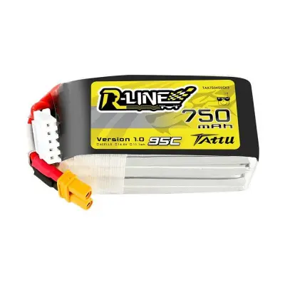 TATTU R-LINE BATERIJA 750MAH 14,8V ZA 4S1P XT30 DRONE VISOKE ZMOGLJIVOSTI