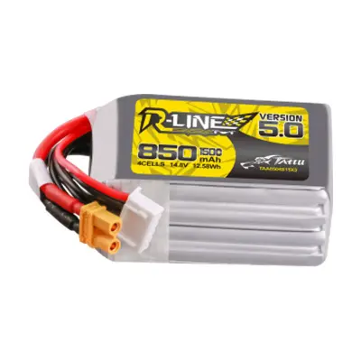 TATTU R-LINE BATERIJA 850MAH 14,8V ZA RC MODELE DRONOV XT30U-F 150C