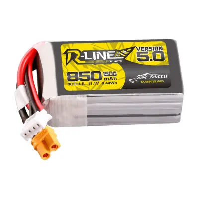 TATTU 850MAH 3S 11.1V 150C RC MODEL BATERIJA XT30U-F VISOKA ZMOGLJIVOST