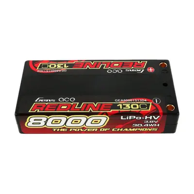 BATERIJA GENS ACE LIPO 8000MAH 3.8V 130C 1S2P ZA DRONE EC5 XT60 PRIKLJUČEK
