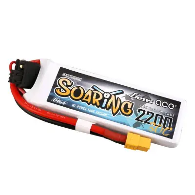 GENS ACE G-TECH LETEČA BATERIJA 2200MAH 7.4V 30C 2S1P ZA RC DRONE XT60