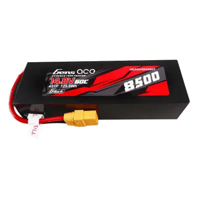 GENS ACE LIPO BATERIJA 8500MAH 60C 14,8V ZA RC MODELE Z XT90 PRIKLJUČKOM