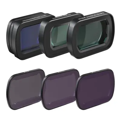 FREEWELL ND CPL UV FILTER SET ZA DJI OSMO POCKET 3 UJEMAJO SE S KAMERO