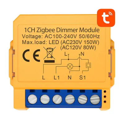AVATTO STIKALO ZDMS16-2 ZA TUYA ZIGBEE BREZŽIČNO DALJINSKO UPRAVLJANJE