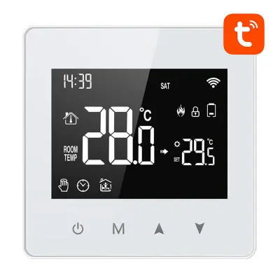 AVATTO ZWT198 ZIGBEE TERMOSTAT ZA NADZOR TEMPERATURE DOMA BREZŽIČNO