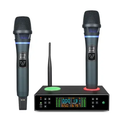 Brezžični mikrofonski sistem P129+N30 z anti-feedback