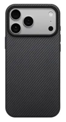 Ovitek PITAKA UltraGuard za iPhone 17 Pro Max MagSafe črne in sive barve