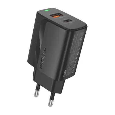 FONENG EU66 A+C 2 STENSKI POLNILEC ZA ANDROID 20W PD HITRO POLNJENJE