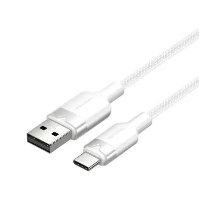VENTION KABEL USB 2.0 A NA USB-C 3A ZA TELEFONE 1M S FUNKCIJO HITROGA POLNJENJA