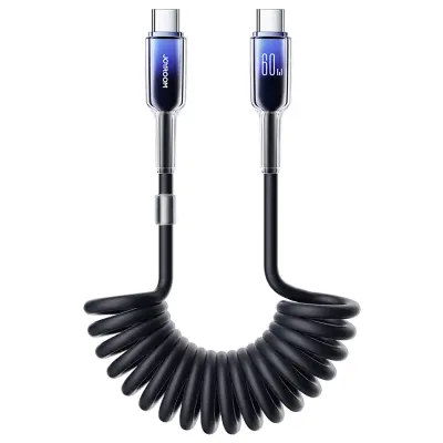 USB-C - USB-C KABEL JOYROOM S-A43 60W 1,5M ČRN