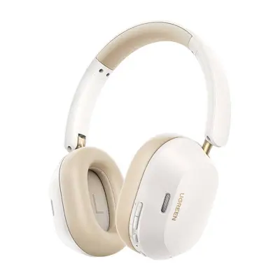 BREZŽIČNE SLUŠALKE UGREEN HITUNE MAX 5C, HYBRID ANC, BLUETOOTH 5.4 (BELE)