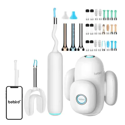 OTOSKOP S KAMERO ZA ČIŠČENJE UŠES BEBIRD HOME 30S (BEL)