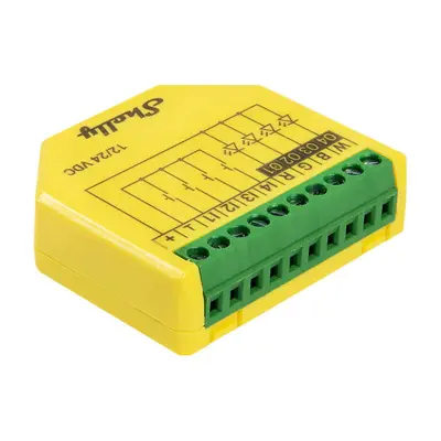 SHELLY RGBW WIFI BLUETOOTH LED TRAK KRMILNIK ZA PAMETNO RAZSVETLJAVO
