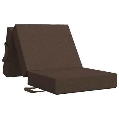 vidaXL Zložljiv kavč postelja 90 x 67 x 45 cm Taupe