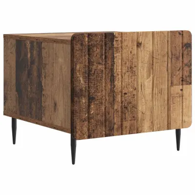 vidaXL Klubska miza s predalom Star les 49 x 50 x 42 cm Inženirski les