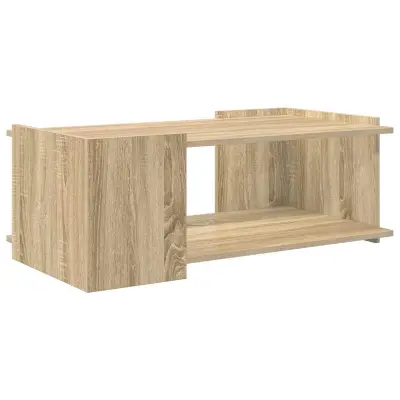 vidaXL Klubska miza Sonoma hrast 90 x 50 x 33 cm Inženirski les