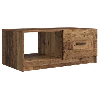 vidaXL Klubska miza Star les 90 x 50 x 37 cm Inženirski les
