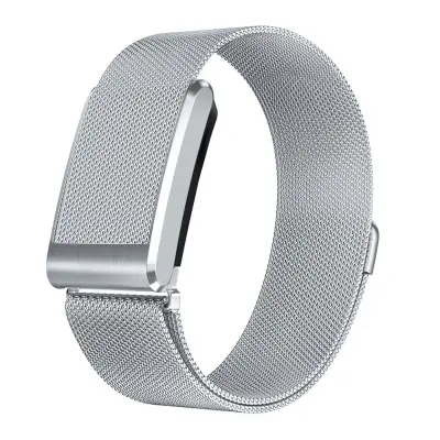Nerjaveči milaneški trak za WHOOP 5.0, One/Peak, Life, MG Silver