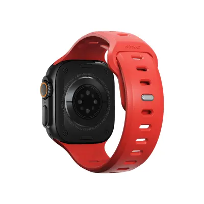 Nomad, Športni pašček Apple Watch 49 mm fluoroelastomer Tempo, Koralna