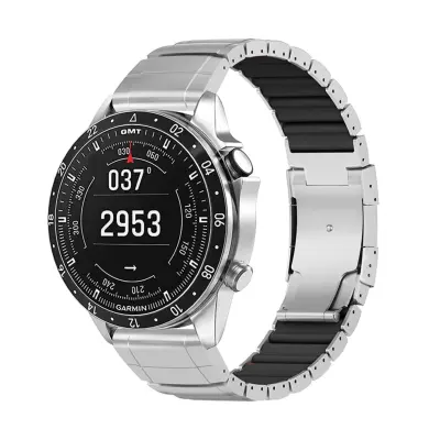 26mm hitro snemljiv pašček za Garmin Fenix in Enduro Silver + Black