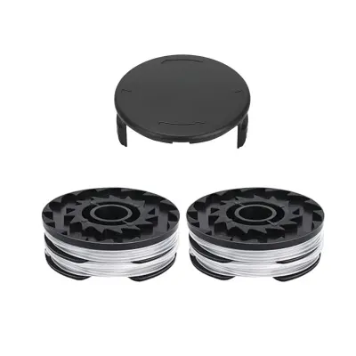 Komplet 2 tuljav + 1 pokrovček za Parkside 20 LI C3, ABS+Nylon