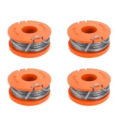 Tuljava za obrezovalnik 4 kos, ABS+Nylon, oranžna, premer 4.05cm