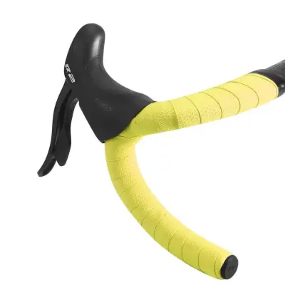 Mamba traka za krmilo (2 zvitka) — PU+EVA, protizdrsna, vodoodporna Yellow