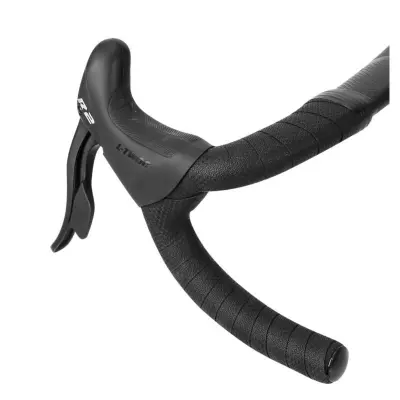 Mamba traka za krmilo (2 zvitka) — PU+EVA, protizdrsna, vodoodporna Black