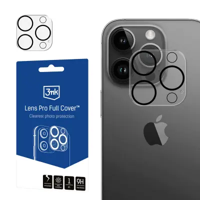 3MK LENS PRO FULL COVER ZA IPHONE 12 PRO MAX OVITEK ZAŠČITA ZA TELEFON BREZ PRASK