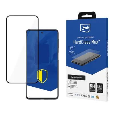 3MK HARDGLASS MAX KALJENO STEKLO ZA SAMSUNG GALAXY M53 5G Z ZAŠČITO ZA EKRAN