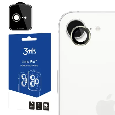 3MK LENS PRO KALJENO STEKLO ZA IPHONE SE4 16E ​​ZAŠČITA KAMERE ZLATA RAZLIČICA