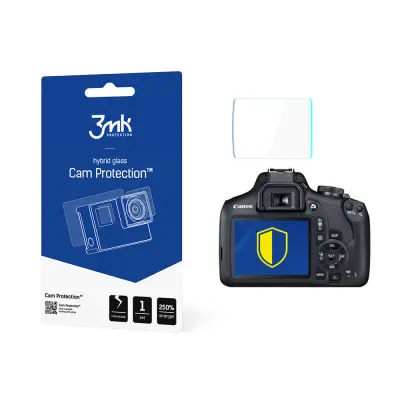 3MK HIBRIDNA STEKLENA ZAŠČITA ZA FOTOAPARAT CANON EOS 2000D