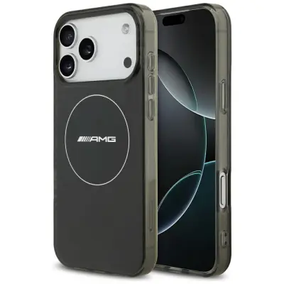 OVITEK MERCEDES AMG DVOSLOJNI PROZORNI Z ZAŠČITNIM PLASTOM ZA IPHONE 17 PRO MAX