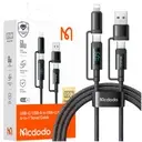 MCDODO USB-C KABEL USB 4V1 ZA HITRO POLNJENJE ZA IPHONE LIGHTNING PD 60W 1M