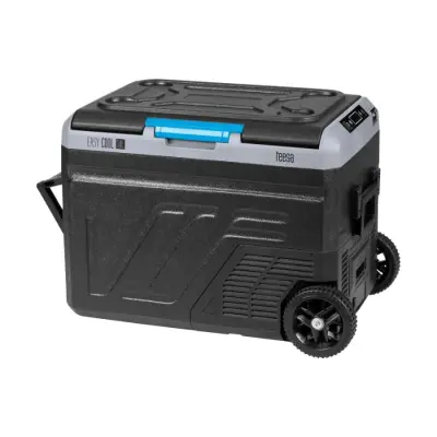 Hladilnik z zamrzovalnikom potovalni TEESA TSA6005, 50L, 1 predal, BT, kolesa, 12/24/230V, kompr.