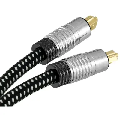 Toslink optični kabel – najlon ovoj, brezkisikov baker, 5.1/7.1