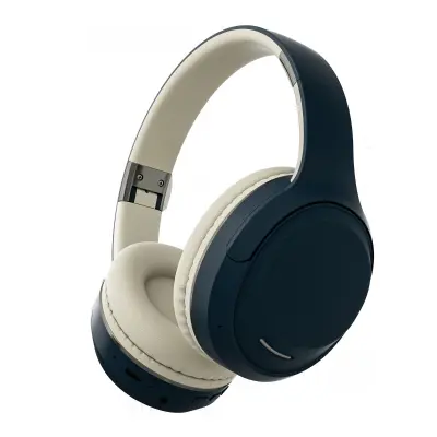 Brezžične over-ear slušalke 40mm neodim, globok bas, dolga avtonomija Dark Blue