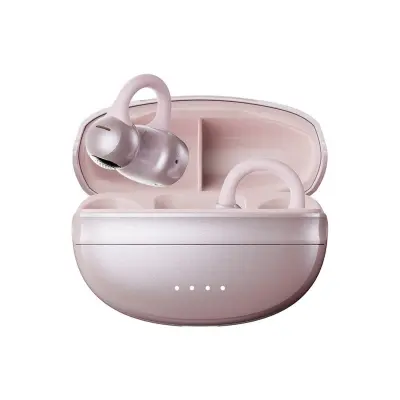 Odprto-uho sponke Bluetooth 5.4 z odpravo hrupa in 36H PinkGold