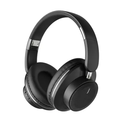 Bluetooth over-ear slušalke 40mm HiFi neodimij, zložljive Black