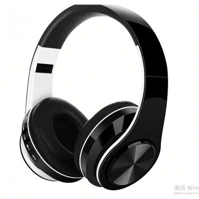 Brezžične over-ear slušalke, globok bas, 400mAh, ~200h White