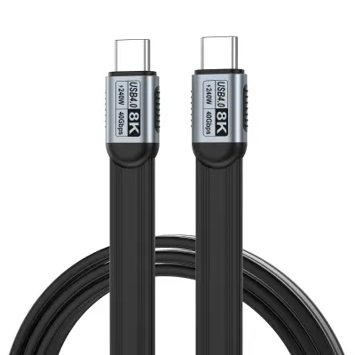 USB4.0 raven Type-C kabel 8K/40G PD240W za hitre prenose in polnjenje  0,1 m