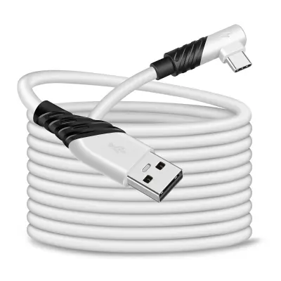 USB 3.0 A na C 90° kabel za VR, baker/PVC, 3m in 5m  5 m