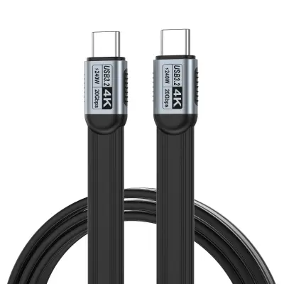 USB-C kabel s polno funkcionalnostjo 4K/20G/PD240W, Thunderbolt 3  2 m