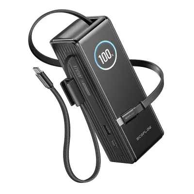 ECOFLOW POWERBANK RAPID 25000MAH 170W Z VGRAJENIMI KABLI 100W