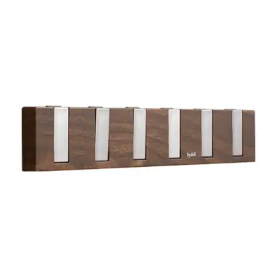Zložljive kljukice v obliki klaviature 90° z lepilom, lesni dekor Dark wood color
