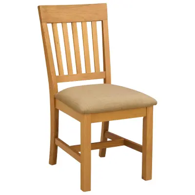 vidaXL Jedilni stol 2 pcs Masivno hrastovo les Bež 45 x 59 x 92 cm