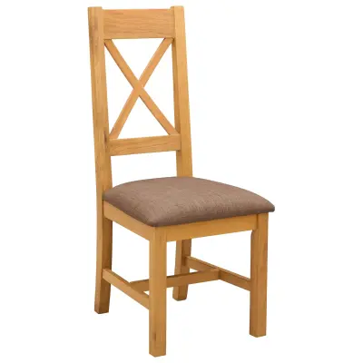 vidaXL Jedilni stol 2 pcs Masivno hrastovo les Siva 45 x 54 x 105 cm