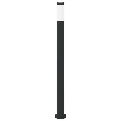 vidaXL Stebričasta svetilka 110 cm nerjaveče jeklo IP44