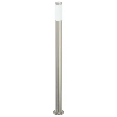vidaXL Stebričasta svetilka 110 cm nerjaveče jeklo IP44